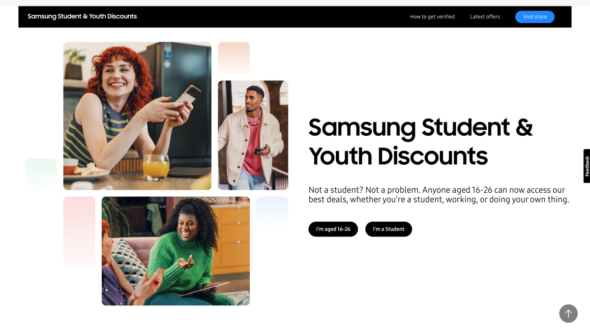 UK store for Samung Student Discounts