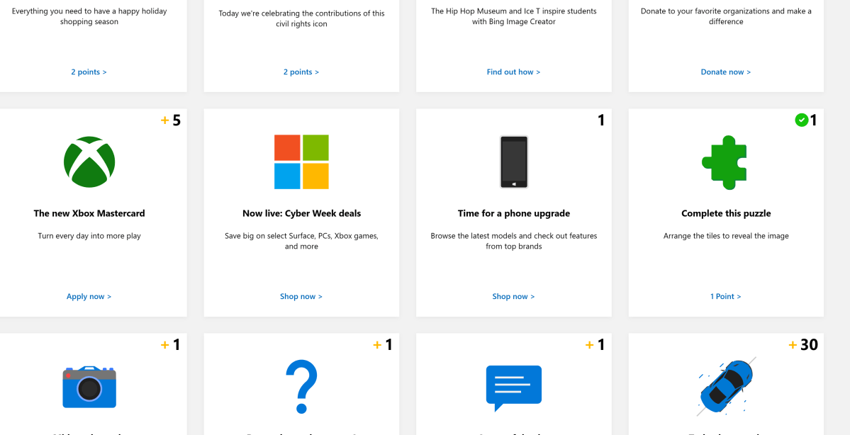 About Microsoft Rewards