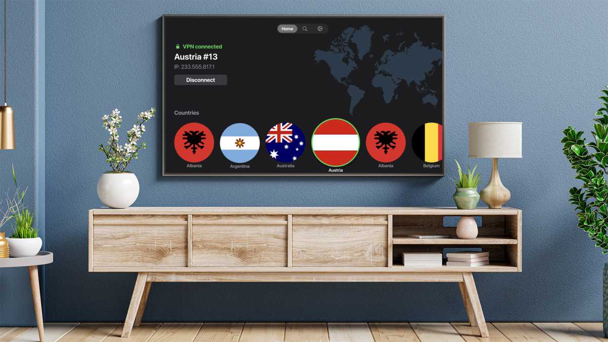 NordVPN Apple TV-App