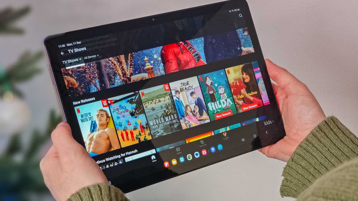 Netflix on Samsung Galaxy Tab A9+