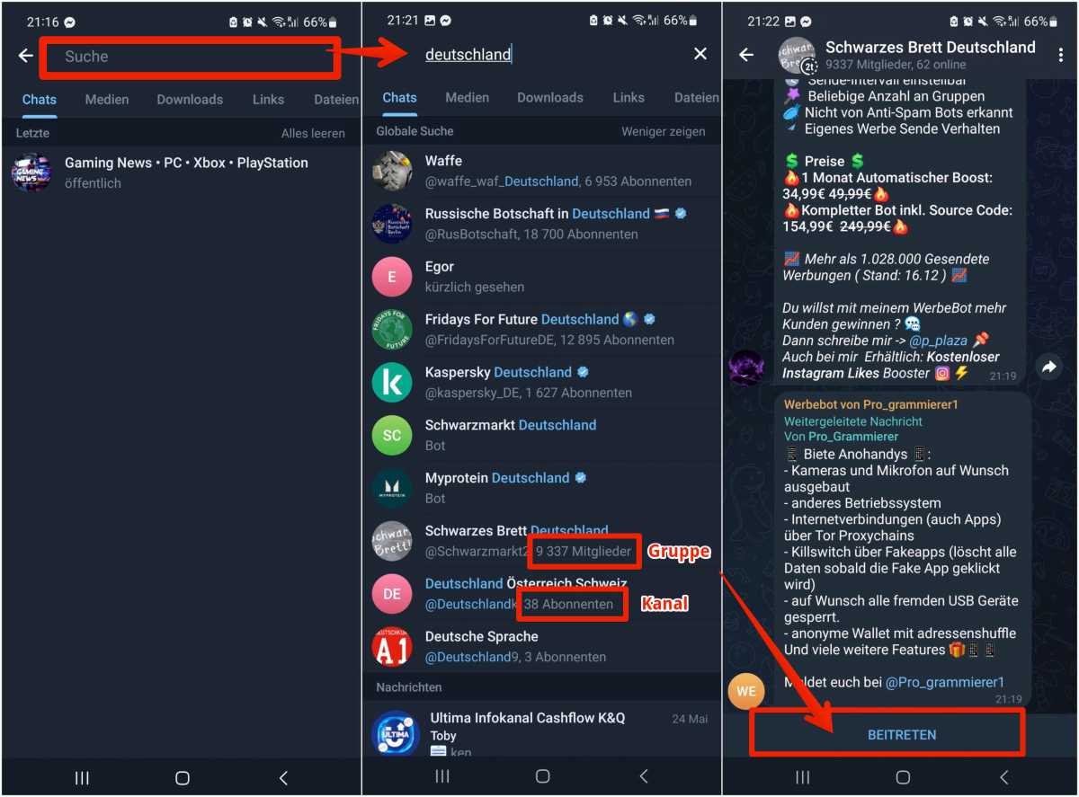 Telegram-Gruppen finden – so geht‘s - PC-WELT