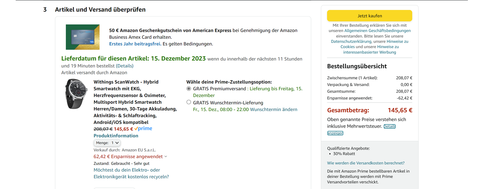 Amazon-Retourenkauf: Mit Extra-Rabatt Von 30 Prozent Jetzt Zusätzlich ...