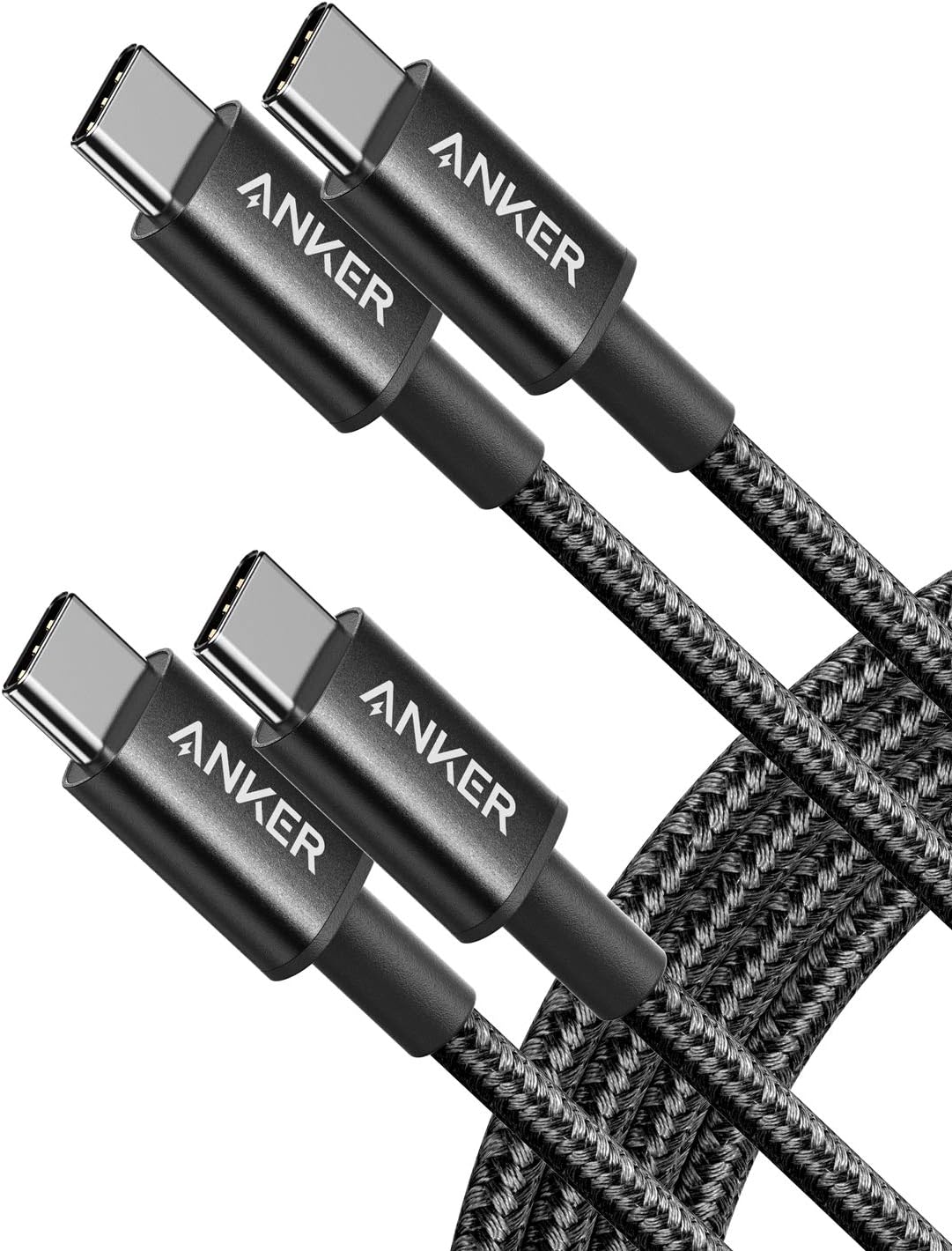 Anker New Nylon Series 3 USB-C to USB-C 2-pack
