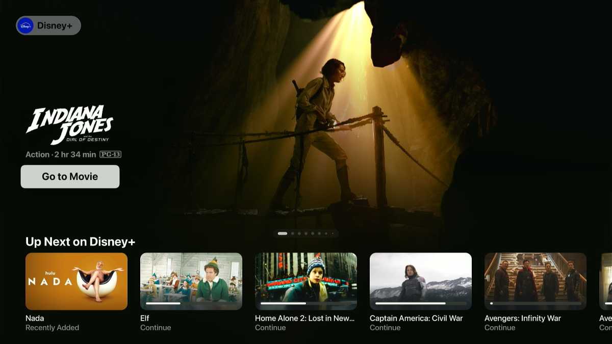 Disney+ Available Now, Integrated with Apple's TV App But Not as a