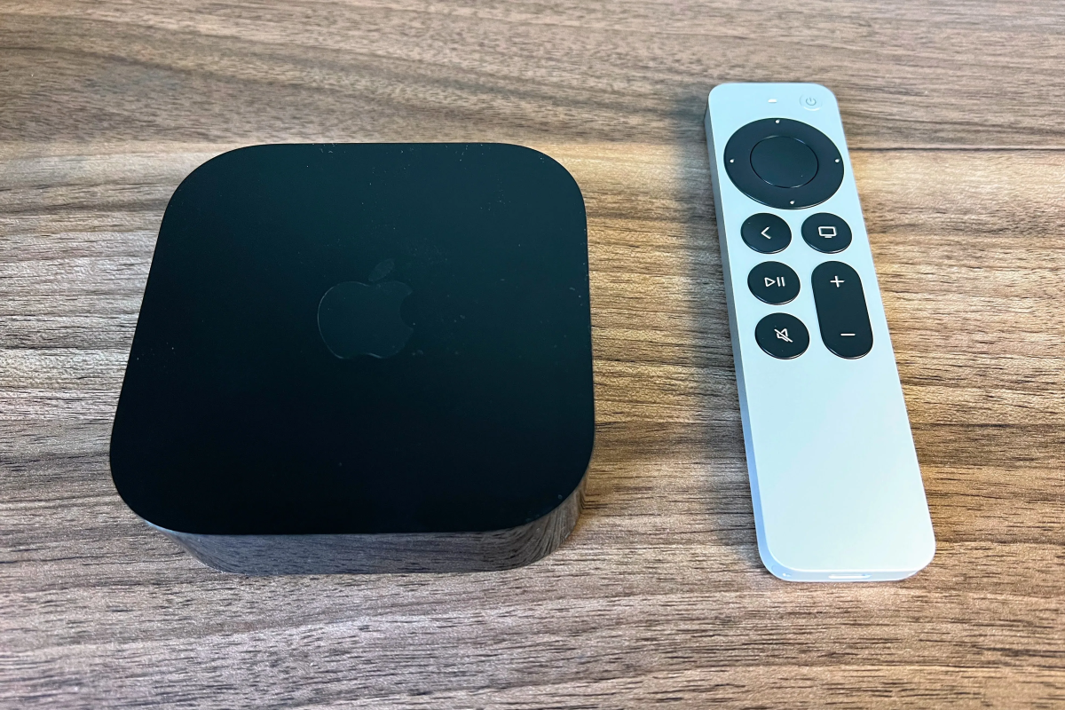 Apple TV 4K and remote