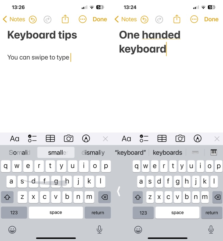 iPhone Keyboard Tricks