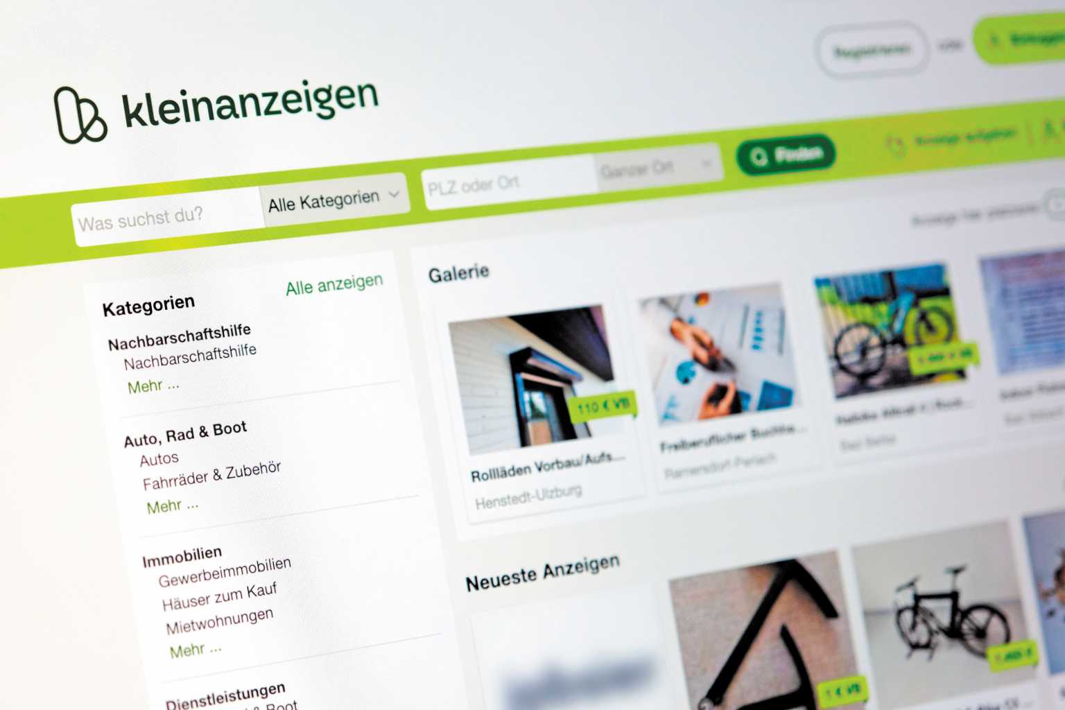 Wenn bei Kleinanzeigen.de plötzlich "Direkt kaufen“ auftaucht PCWELT