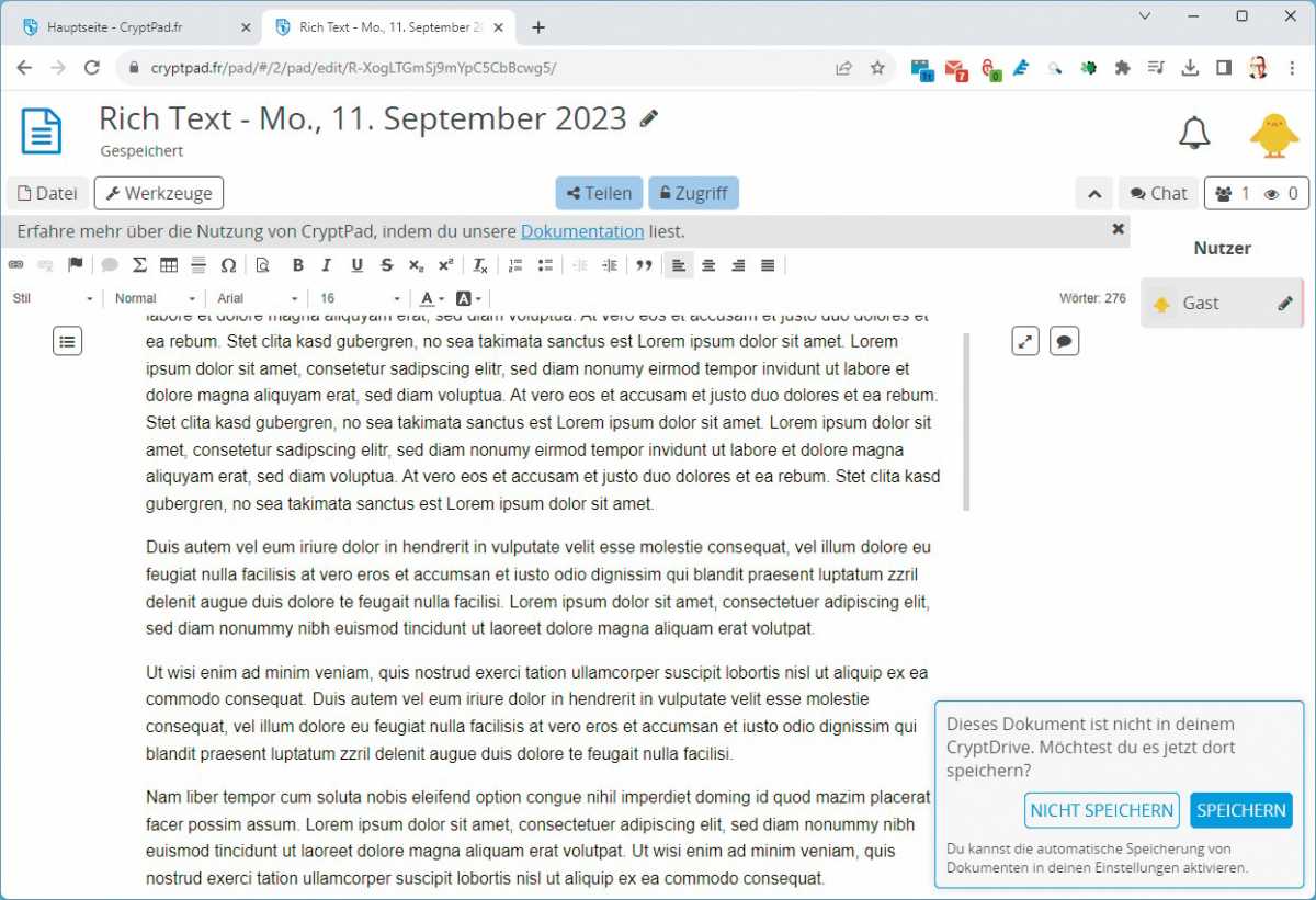 Cryptpad