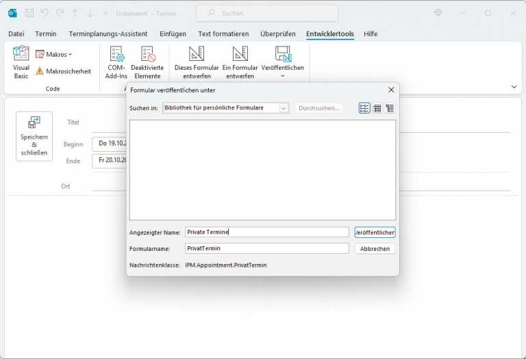 OutlookTermine standardmäßig als privat eintragen PCWELT