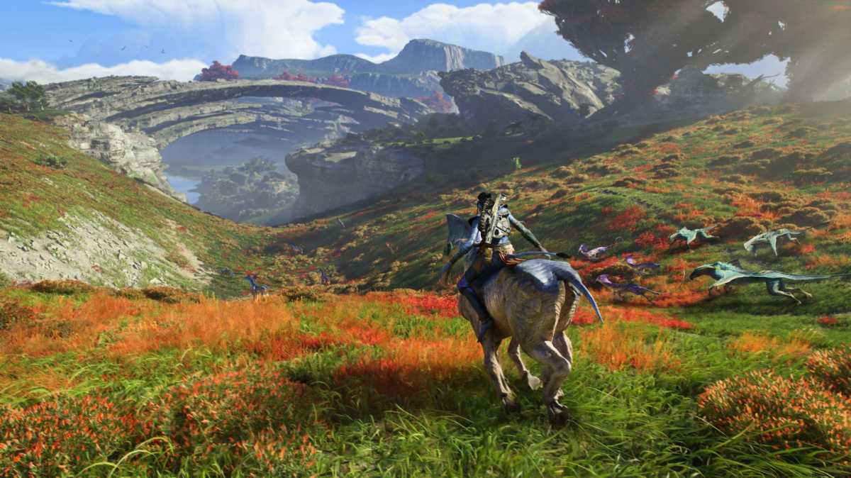 Ubisoft Avatar-Open-World wurde oft mit Far Cry verglichen, fühlt sich aber eher wie Horizon Zero Dawn an: Wir leben mit diesen Geschöpfen, entdecken fremde Kulturen, Riten und Religionen, ohne permanent in Kämpfe verwickelt zu werden.