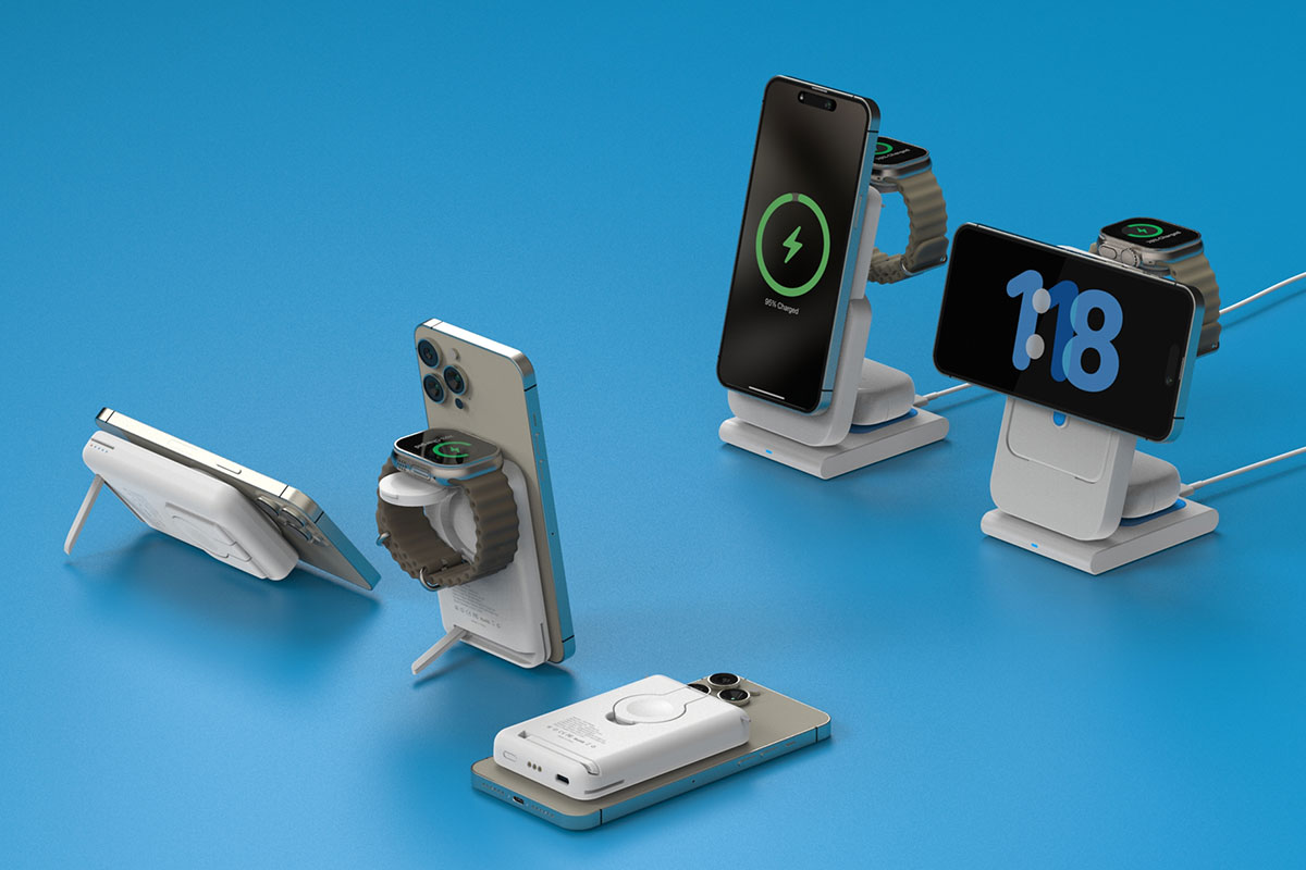 OneAdaptr OneGo MagSafe charger and power bank