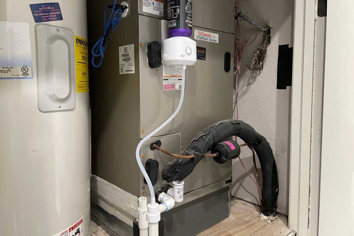 iFlo Smart Automatic Air Conditioner Drain Line Cleaner Dispenser