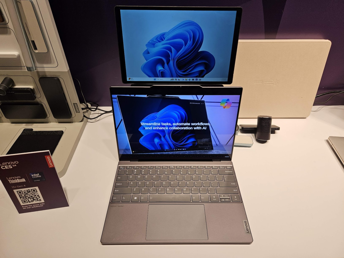 Lenovo ThinkBook con pantalla Magic Bay