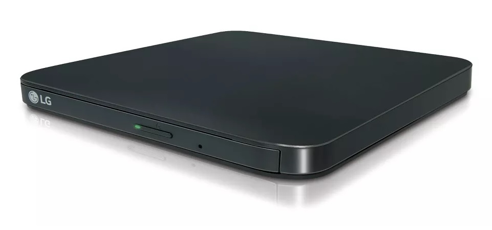 An LG external USB DVD drive