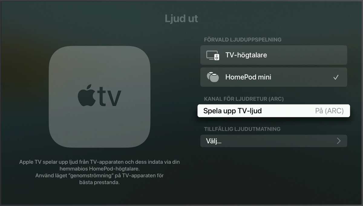 Apple TV Arc