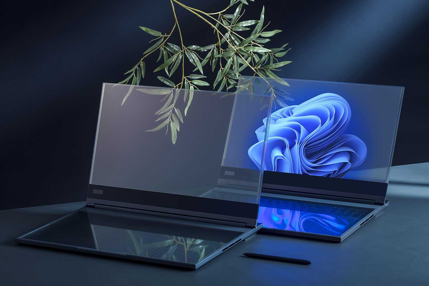 Lenovo Thinkbook transparent display