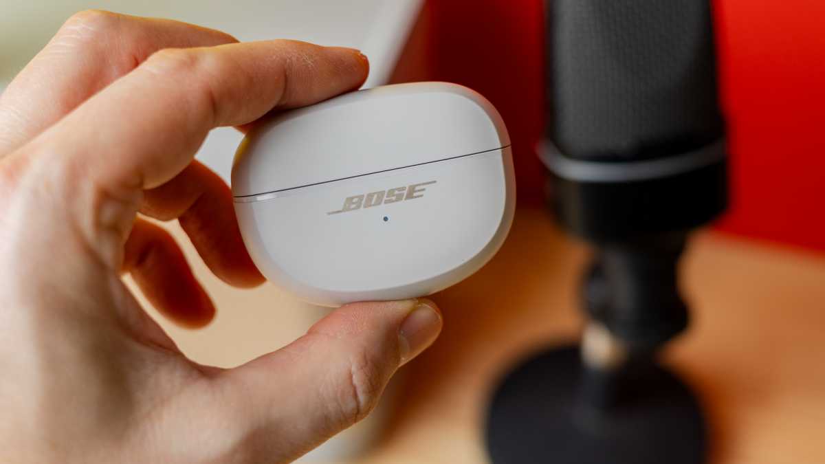 Bose Ultra Open Earbuds front of case