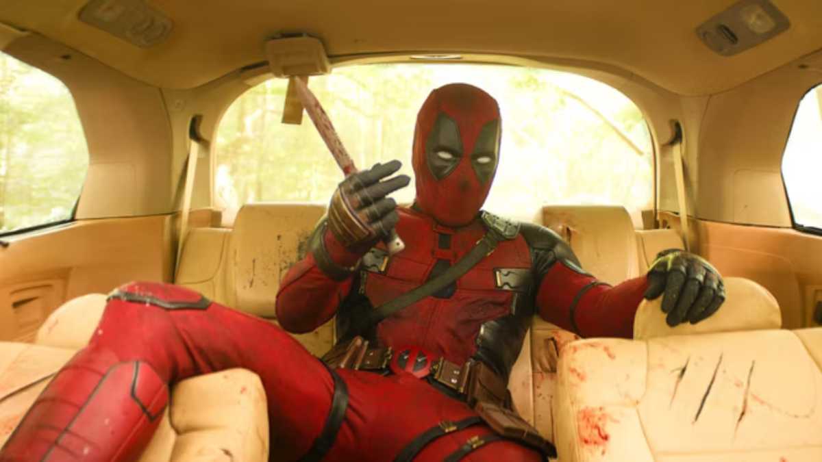 Deadpool & Wolverine - Deadpool in the car