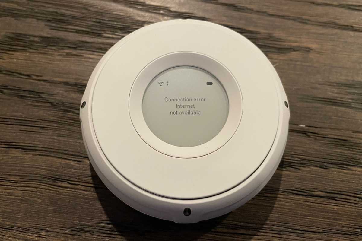 Linxura smart home controller error message