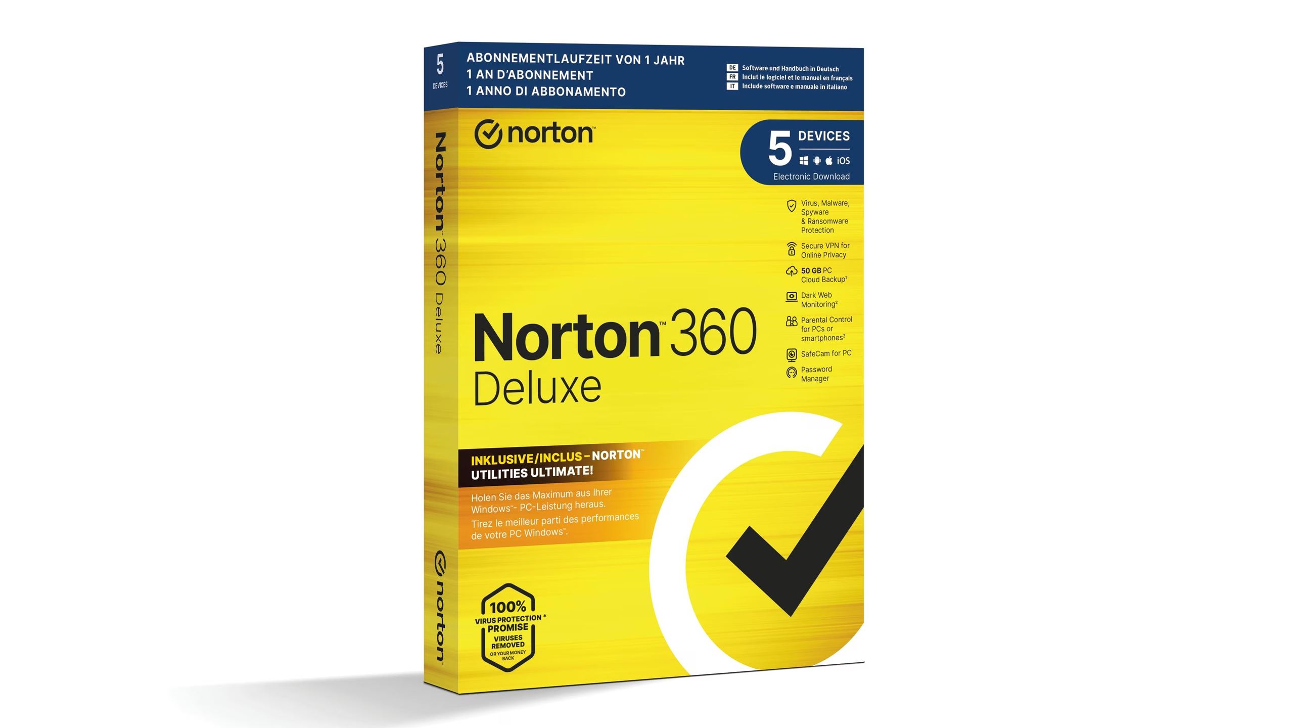 Norton 360 Deluxe: Mest kompletta verktygslådan för säkerhet