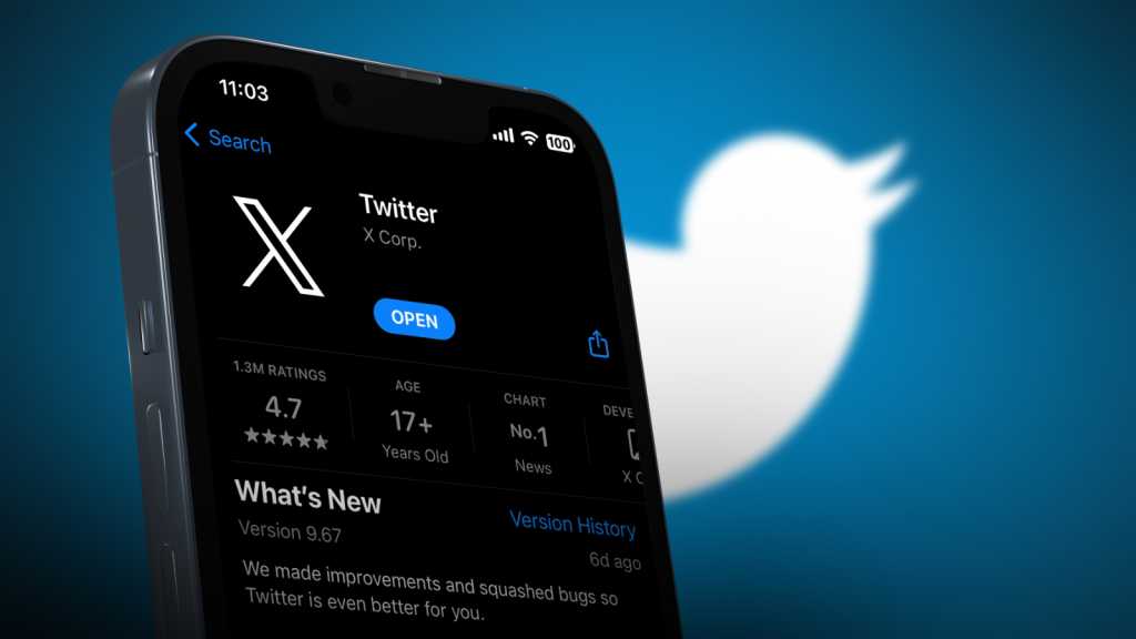 Image: X erinnert sich an den Mac und lÃ¶scht die Twitter-App