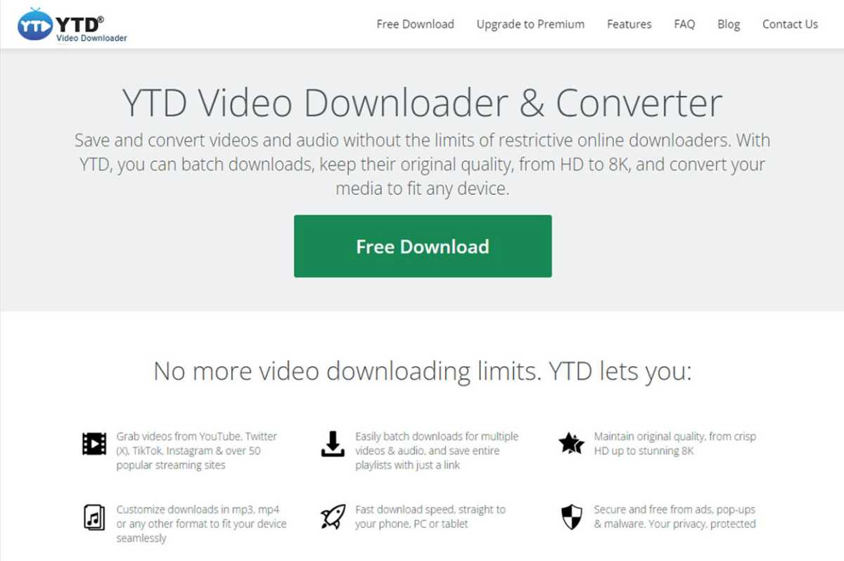 YTD Video Downloader screenshot