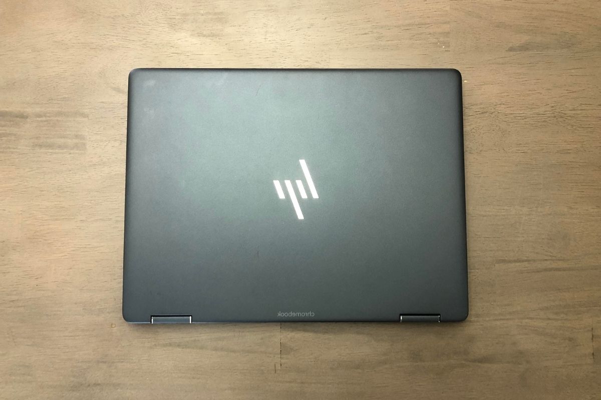 Diseño y tapa del Chromebook HP Elite