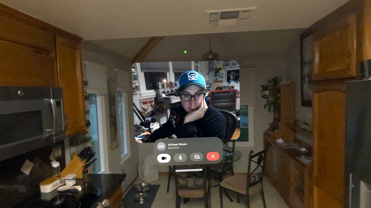 Vision Pro facetime