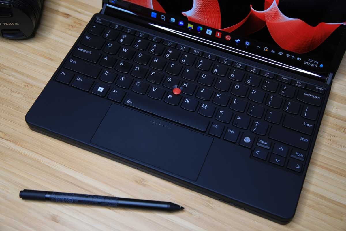 ThinkPad Fold keyboard and pen