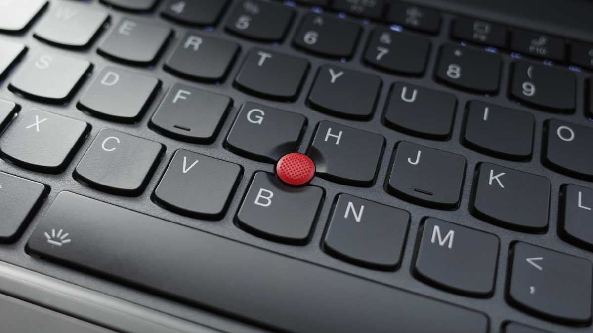 Lenovo ThinkPad L13 Yoga keyboard