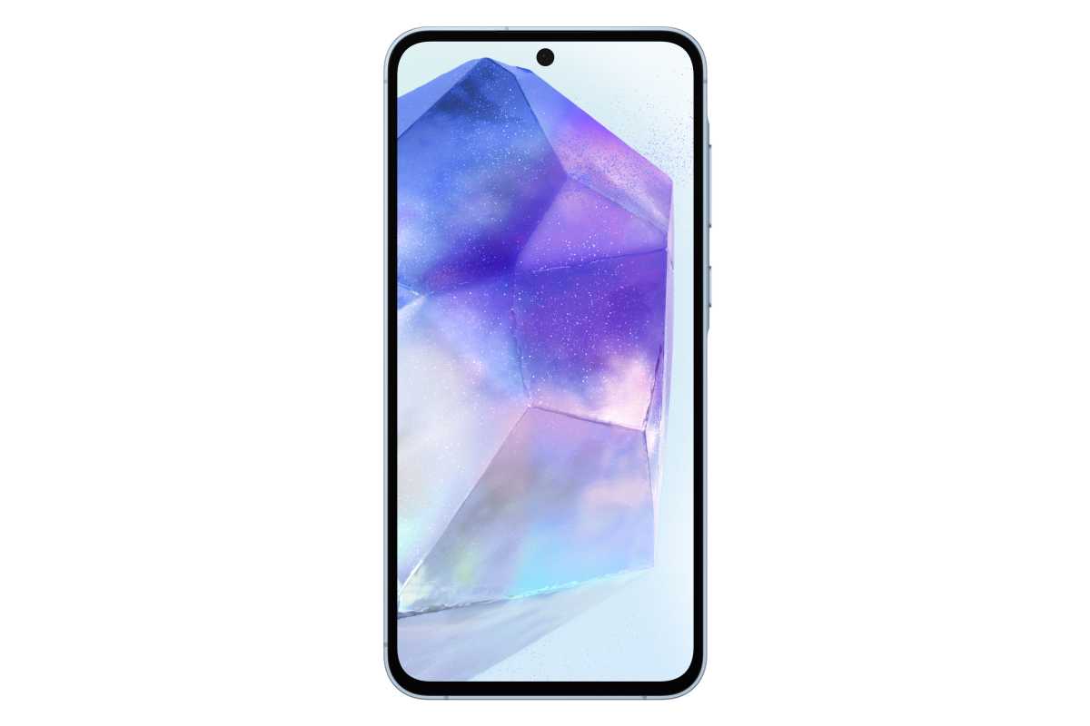 Official product image of the Galaxy A55