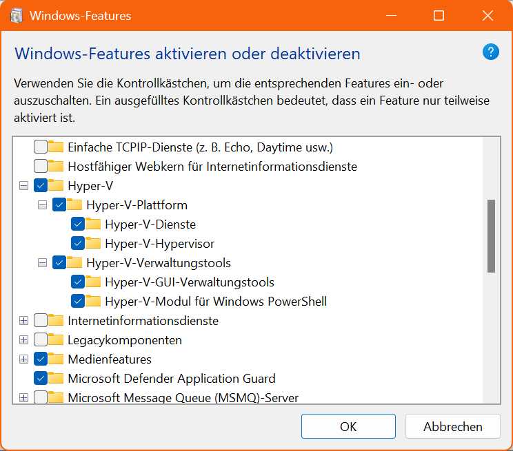 Bevor Sie die Virtualisierung mit Hyper-V nutzen können, müssen die entsprechenden Komponenten ausgewählt und installiert werden. Das ist innerhalb weniger Minuten erledigt.