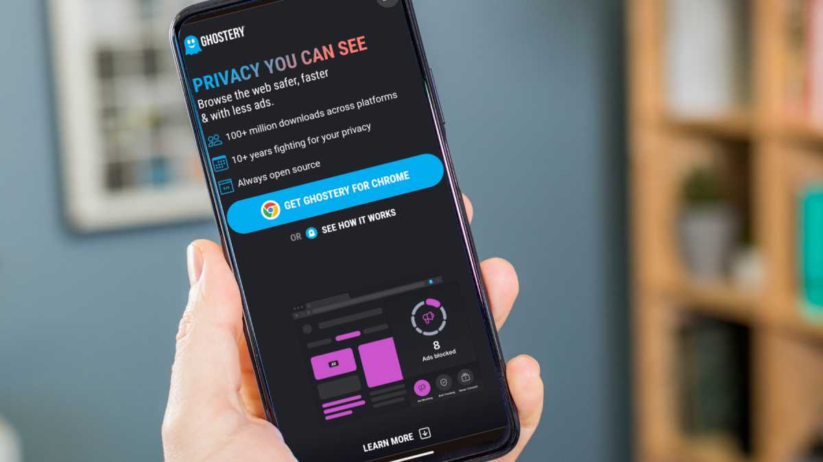 Ghostery ad blocking app