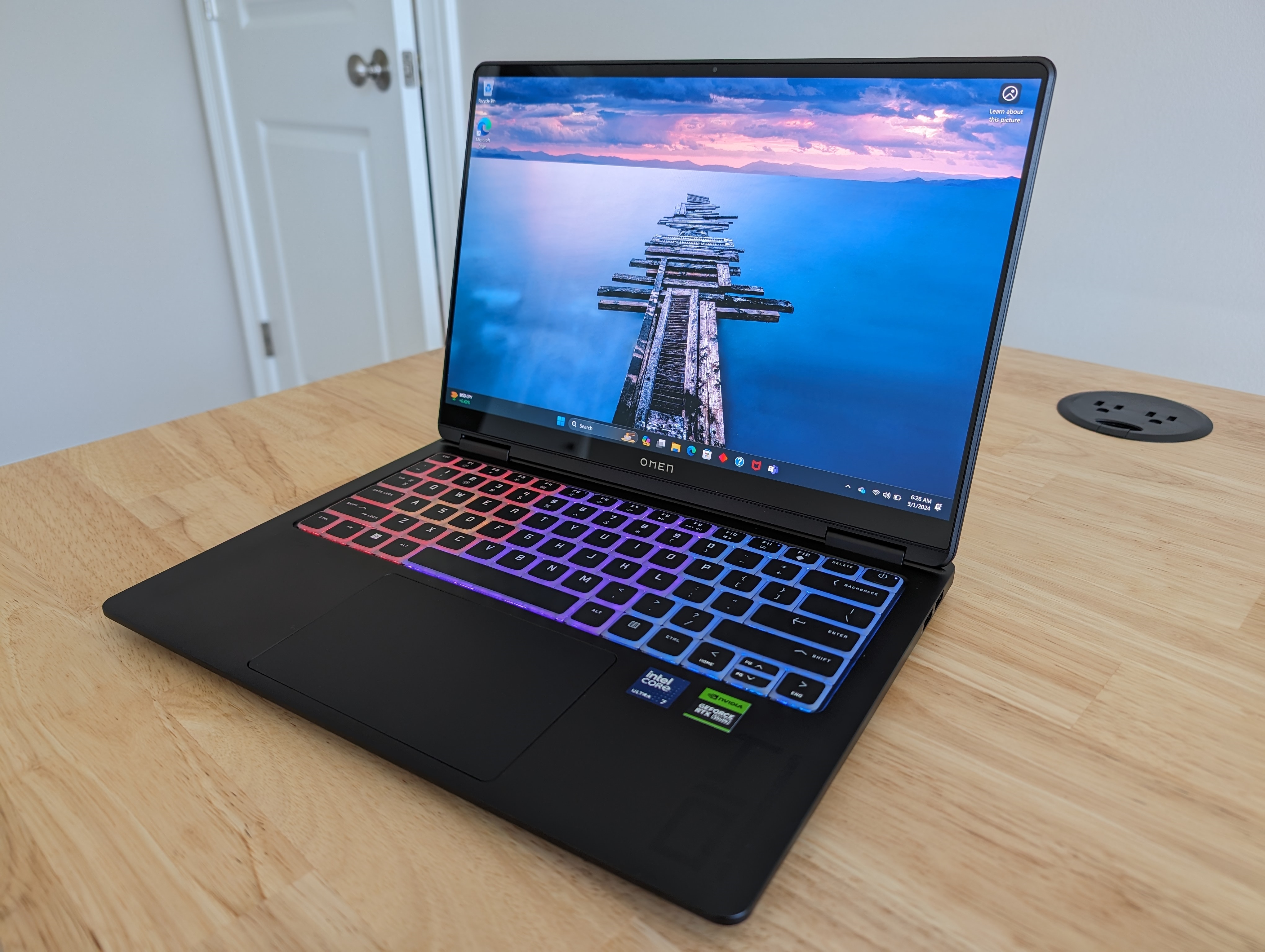 HP Omen Transcend 14 - Most portable gaming laptop