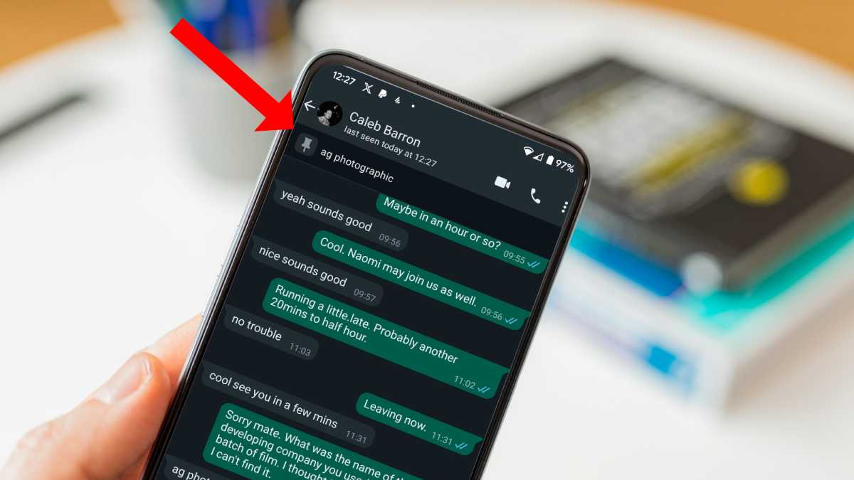 How to pin messages in WhatsApp 