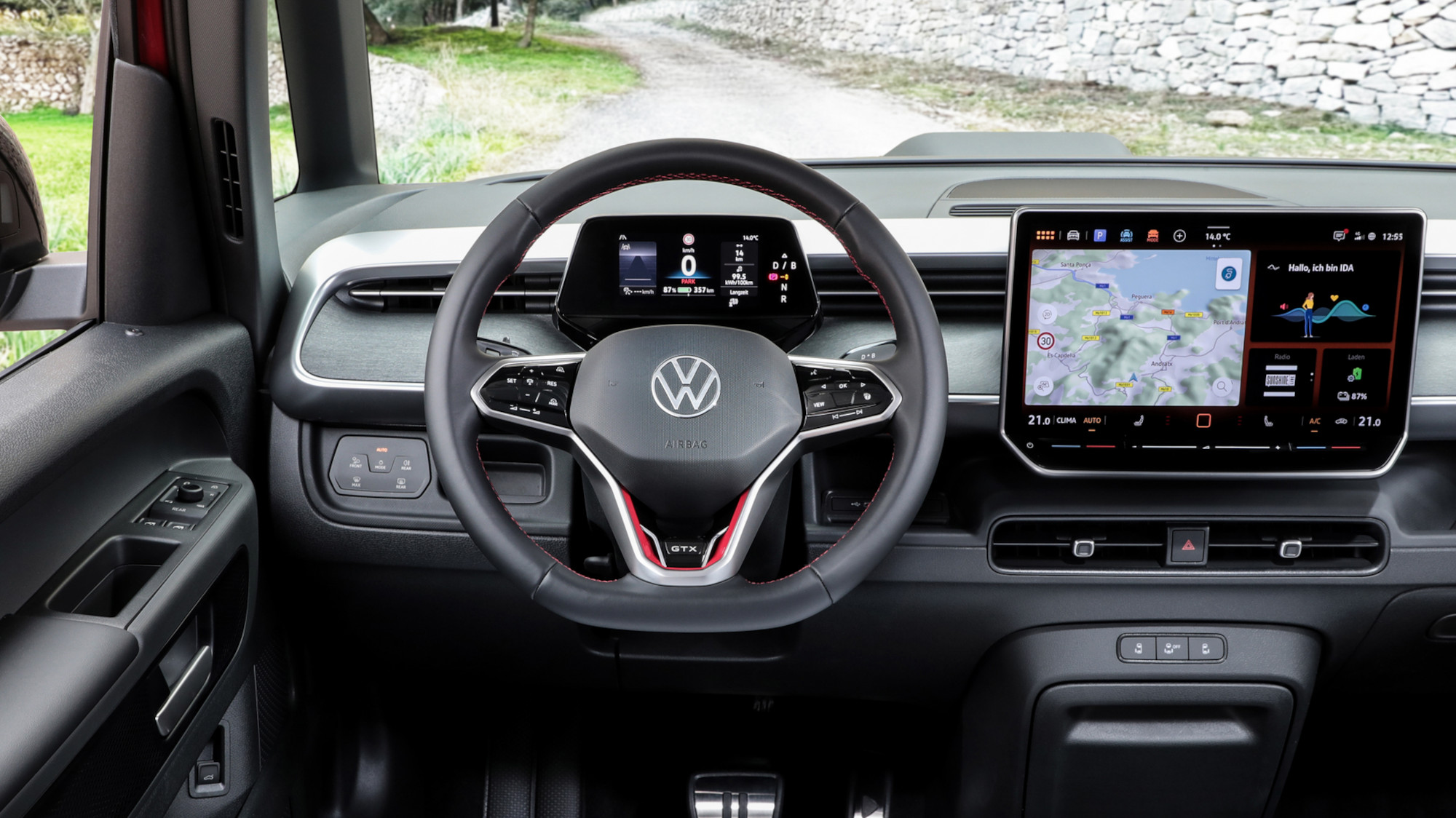 ID.Buzz GTX: Most powerful VW bus of all time – performance, technology, sales start ID. Buzz GTX cockpit