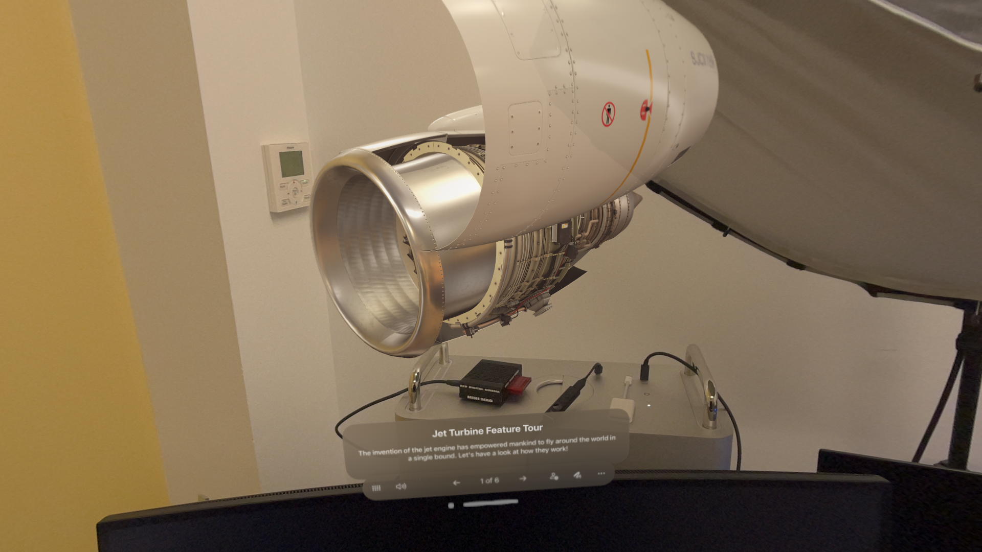 3D model in Apple Vision Pro