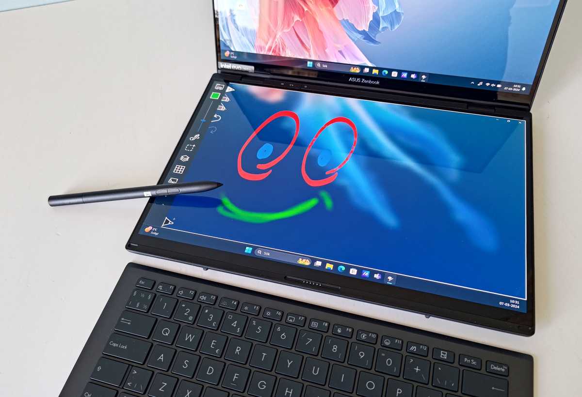 Test: Asus Zenbook Duo 2024 – dual-screen laptop