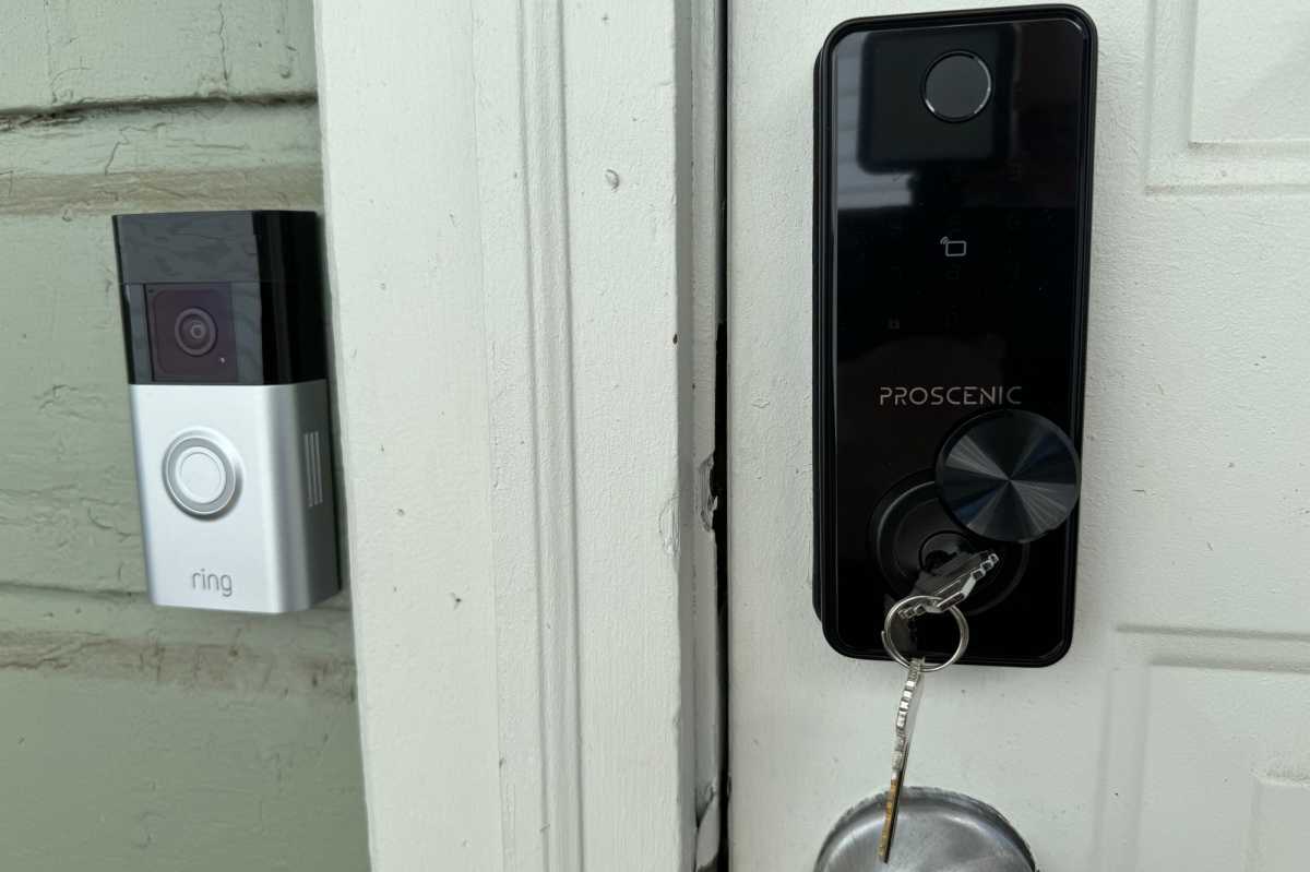 Proscenic Smart Lock L60 with keys