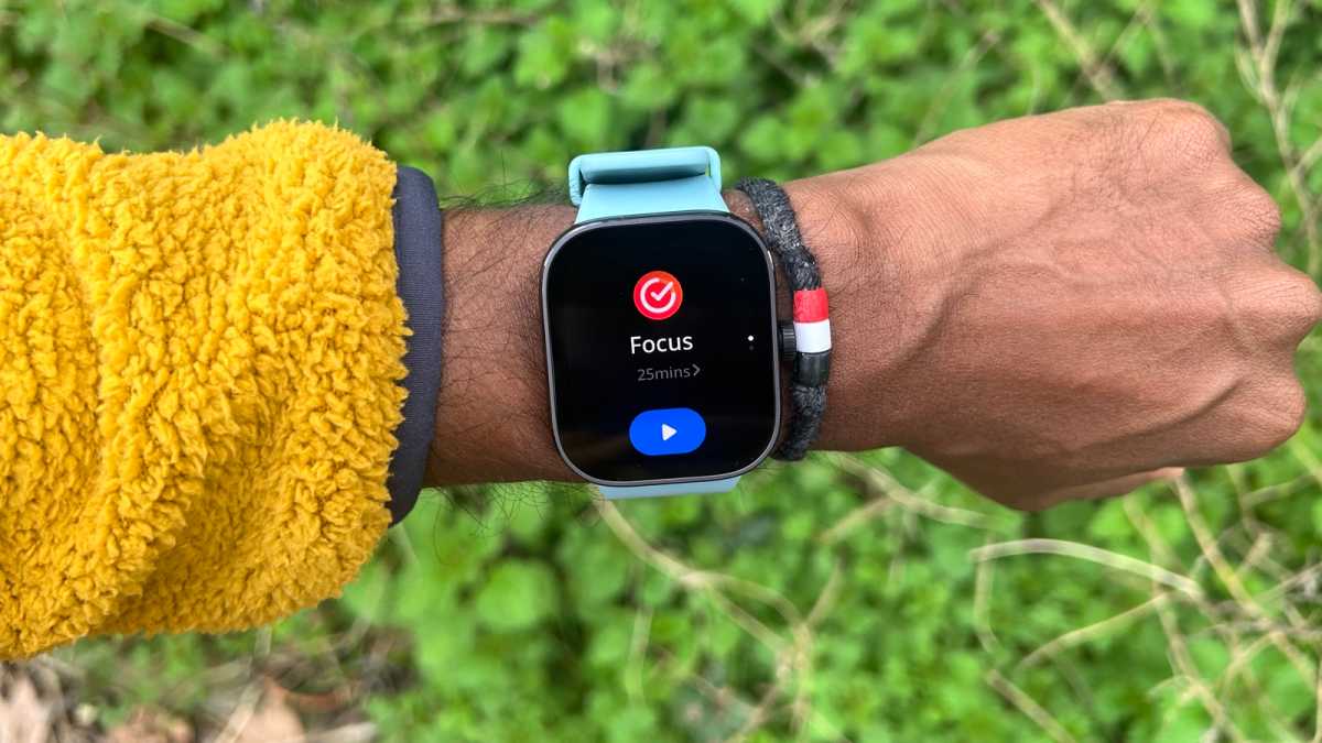 Redmi Watch 4 focus mode