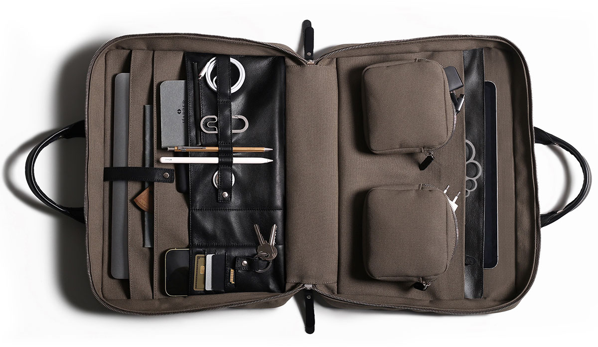 Harber Rugged Laptop Briefcase – Best luxury MacBook briefcase
