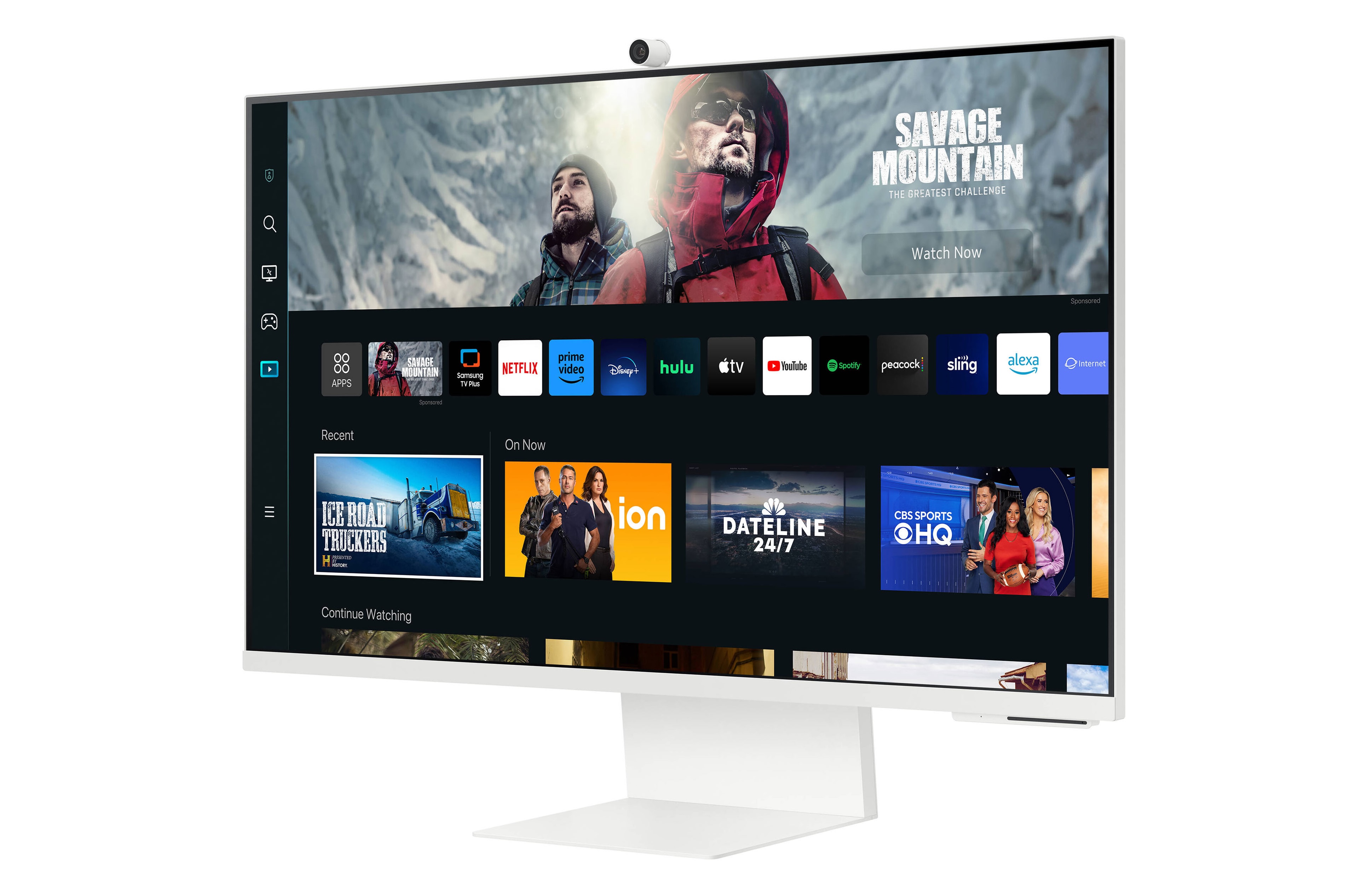 Samsung M8 Smart Monitor (2023) – Best budget option for Mac users