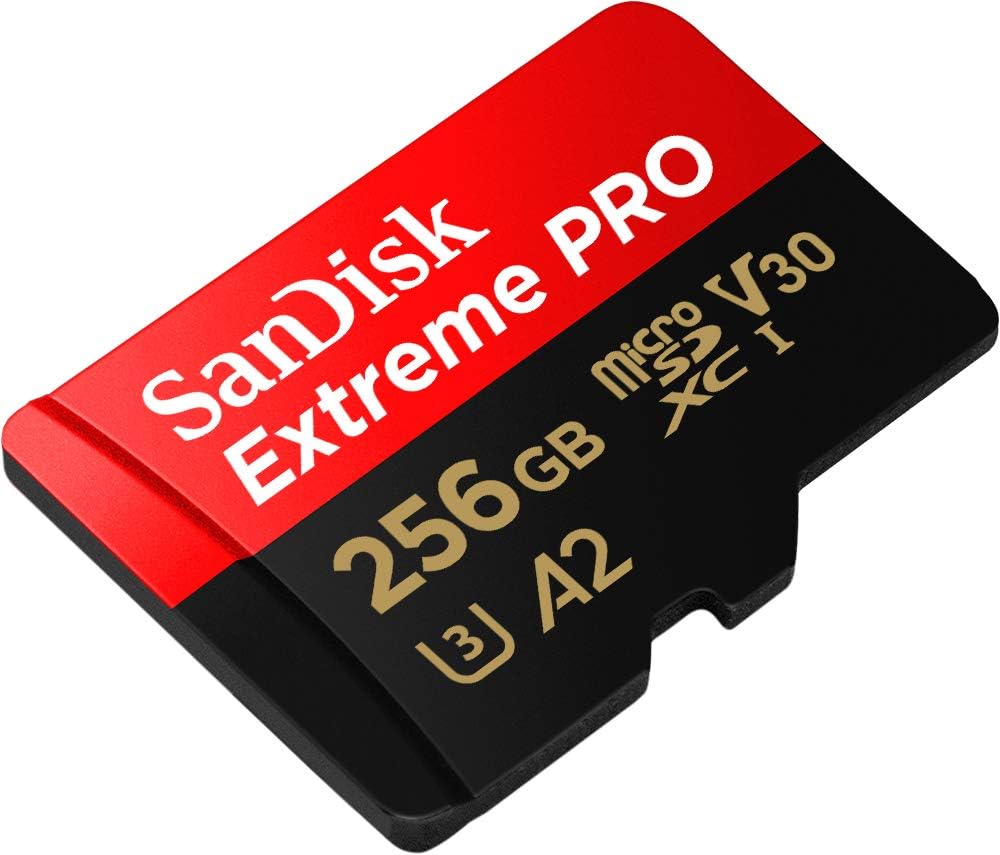 SanDisk 256 GB Extreme PRO microSDXC-kort