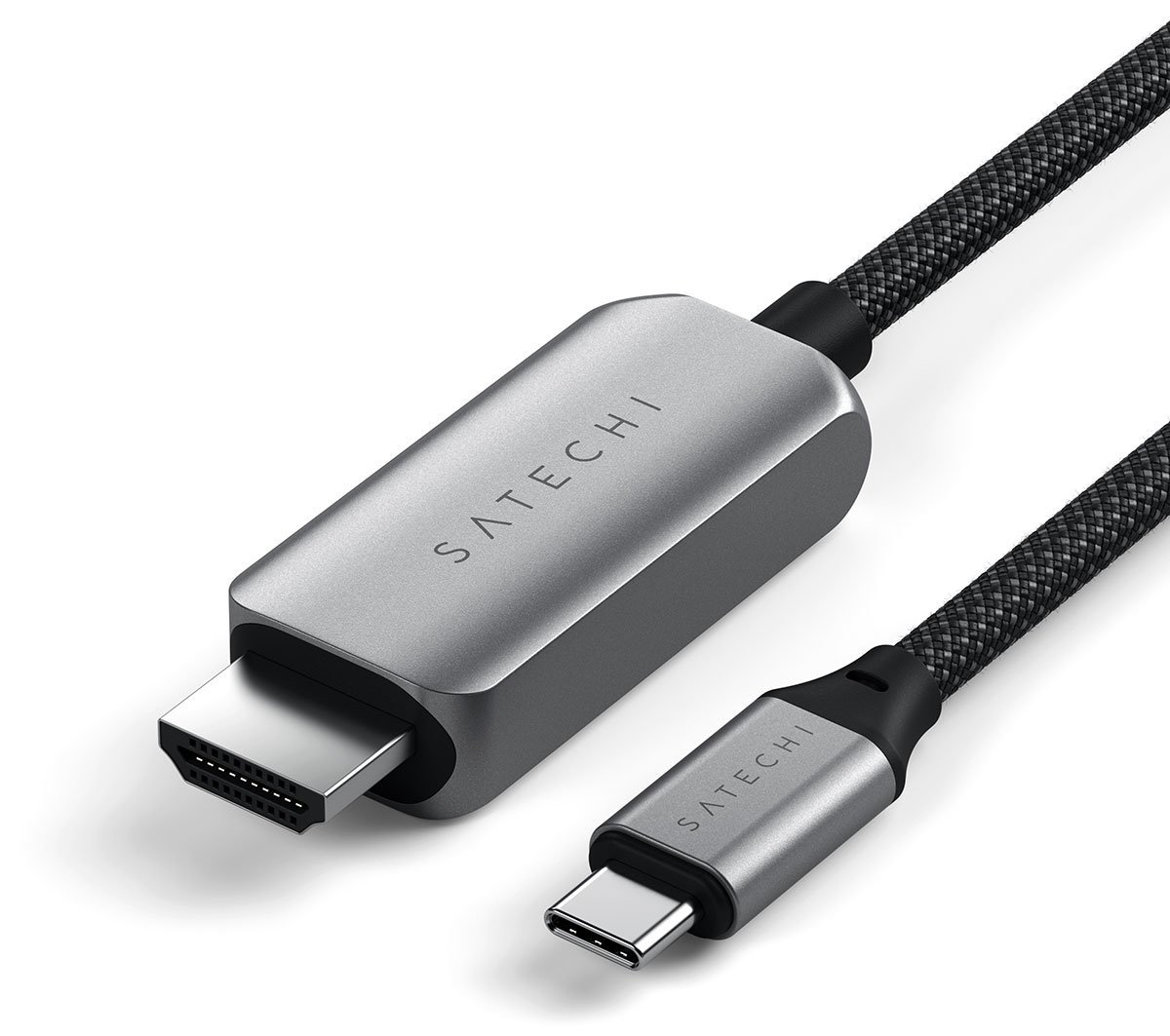 Satechi USB-C To HDMI 2.1 8K Cable - Best 8K USB-C to HDMI 2.1 cable