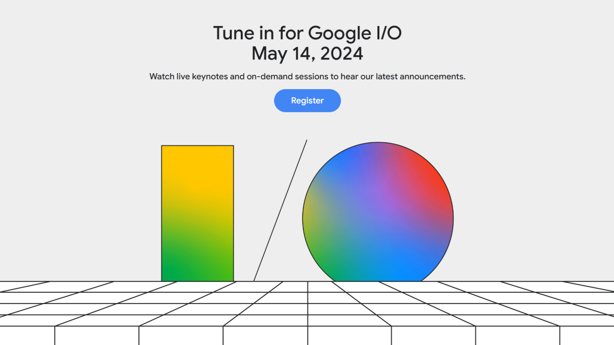 Google I/O 2024 date