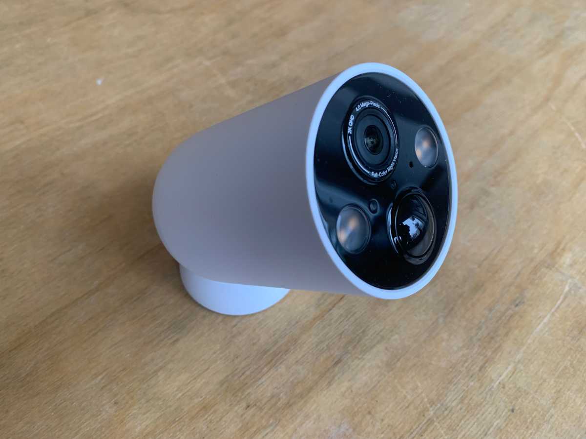 Pole Mount Bracket & Silicone Cover For Tapo MagCam C425 & SolarCam 2K - Adjustable Ring, Easy Install