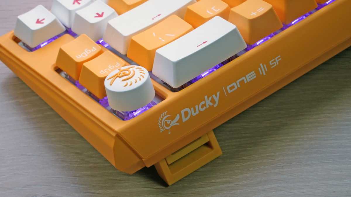 Logotipo del teclado patito