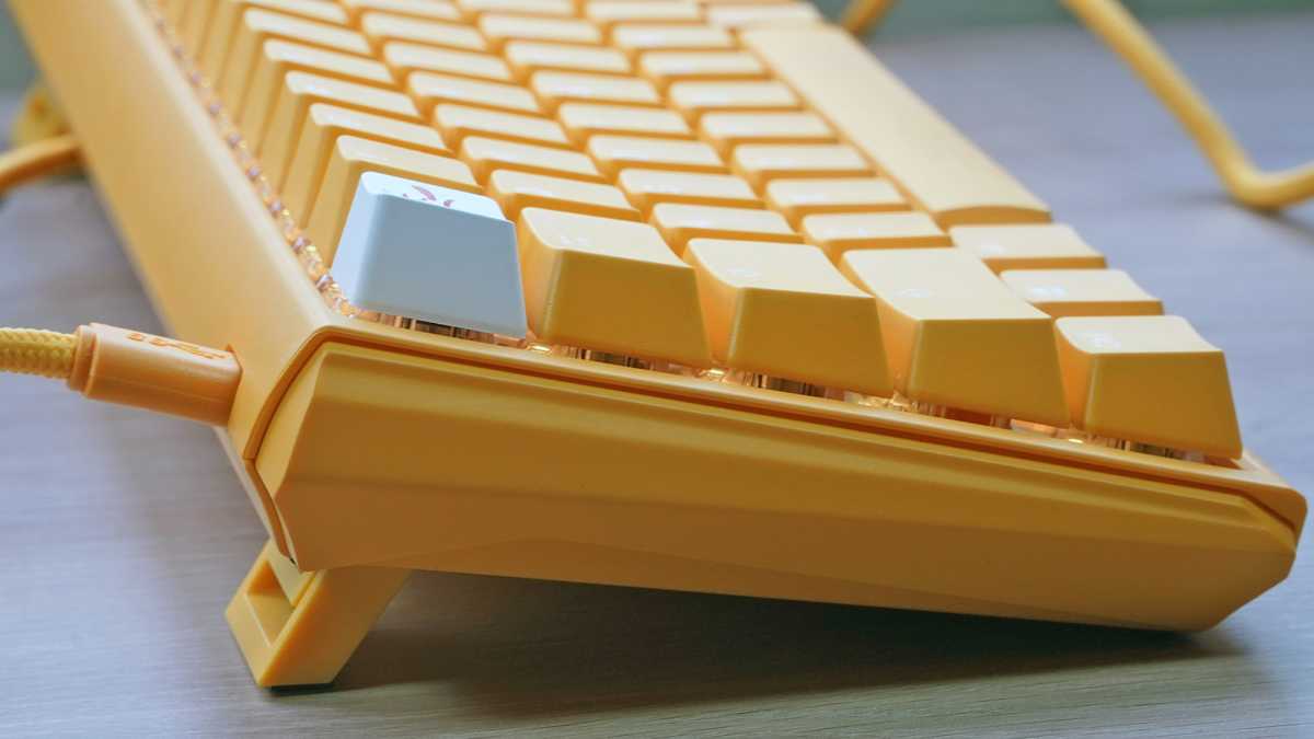 Lado del teclado patito