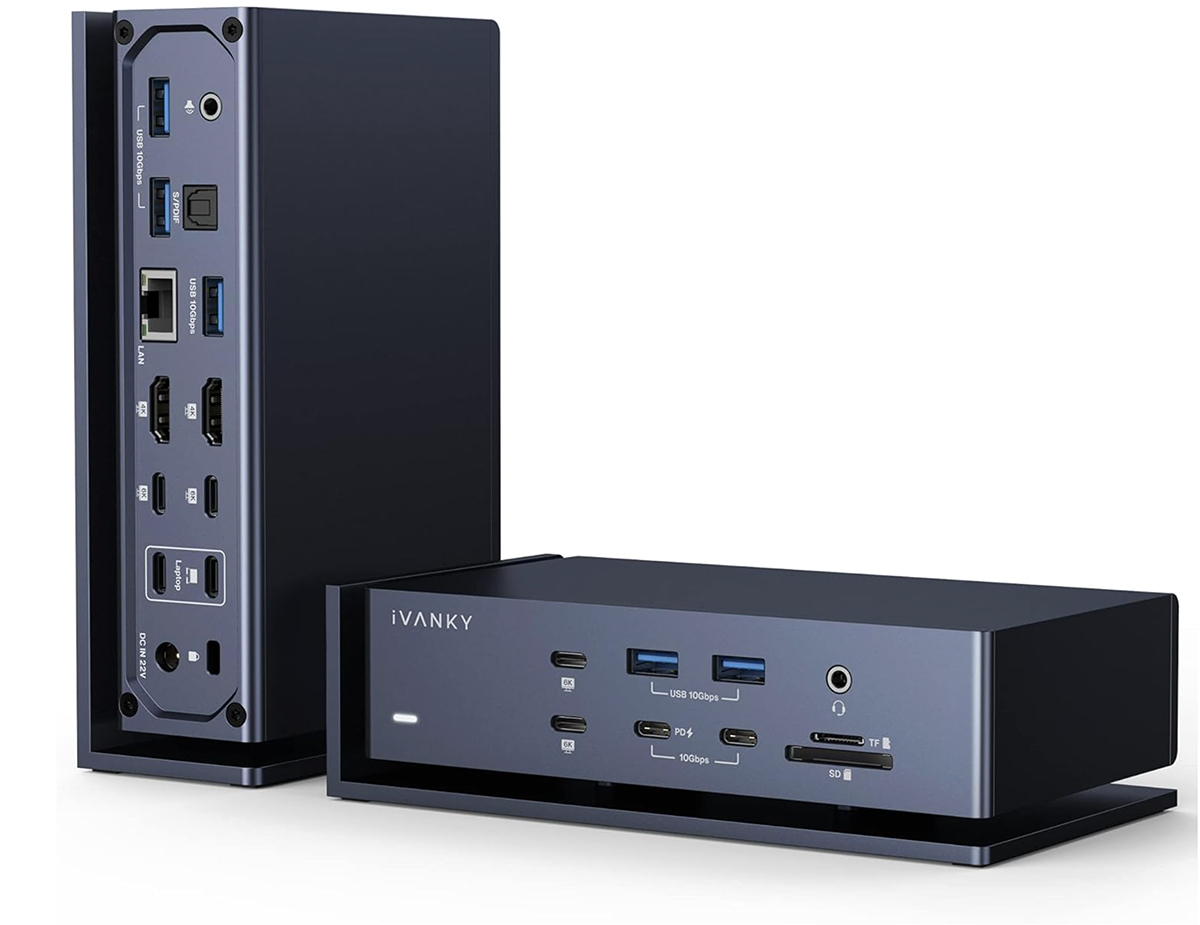 iVanky FusionDock Max 1 Thunderbolt 4 Dual Docking Station