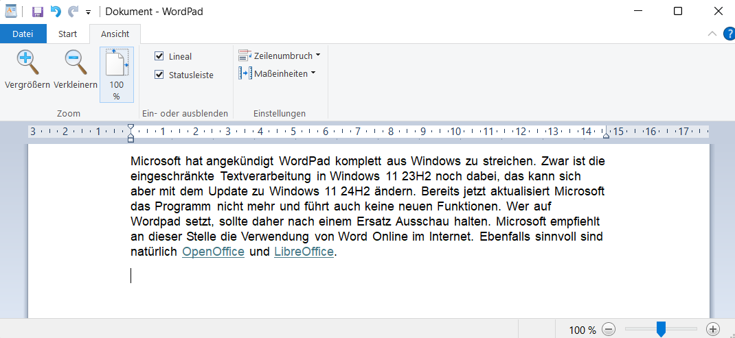 WordPad en Windows
